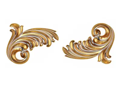 Classic carved 133 3D model