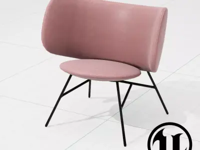 PlusHalle Stella 2-0 UE4 Low-poly 3D model