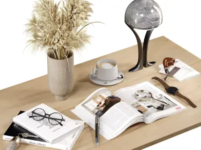 Decorative set08 3D model