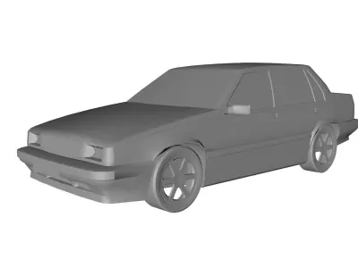 Volvo Car 60s 3D model