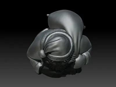 SANTA CLAUS MODEL 3D print model