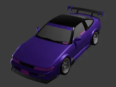 need for speed 3D module  Low-poly 3D model