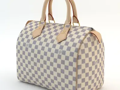 Louis Vuitton Bag 04 3D model