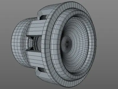subwoofer for 3D print 3D print model