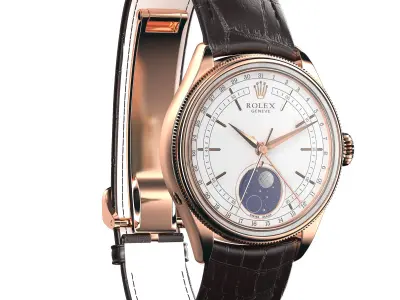Rolex Cellini Moonphase 3D model