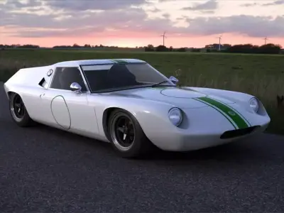 LOTUS 47GT 3D model