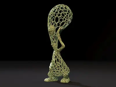 Roger Alien American Dad 3D print model