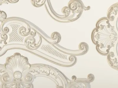 Silicone mold 3D print model