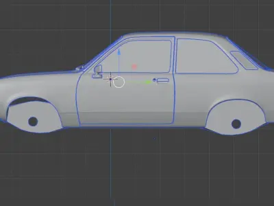 Chevette 1978 3D print model
