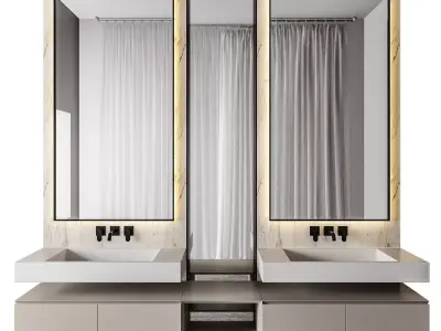 Luxury Bathroom 62 3D model