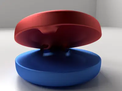 Castanets bell 3D model