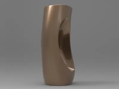 Uto Pot Low-poly 3D model