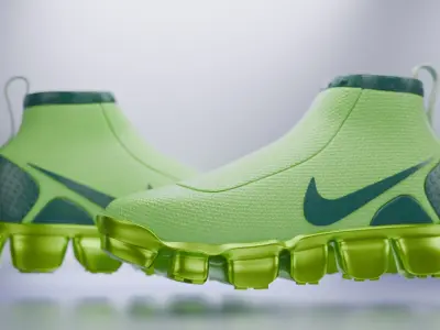 Nike vapor mars - Green 3D model
