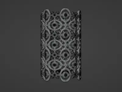 Elegant pen pencil napkin candle Holder for decoration 3D print model