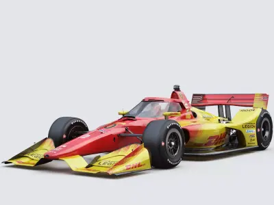 Indycar Road version Alex Palow 10 2025 3D model