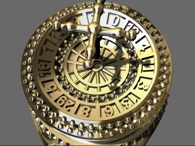 anillo casino 3D print model
