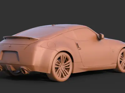 Nissan 370Z 3D print model