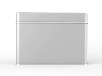 The rectangular Tin Can 3D model