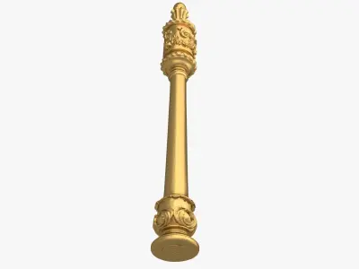 Classic decor ornament 210 3D model