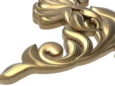  decorative pattern ready for 3D printing 3D model 339