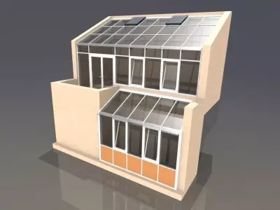 Winter Garden 3D model