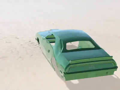 1970 Dodge 3D print model