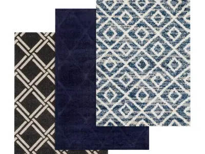 Rug Set 1889 3D model