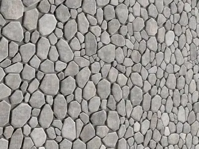 Panel Ngon splinter 3D model