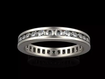 Channel set ring model 656 3D print model