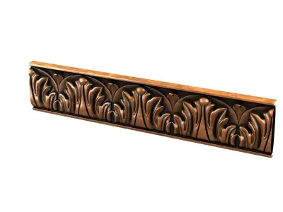 baguette 0001 3D model