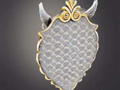 Dragon wall decor 3D print model