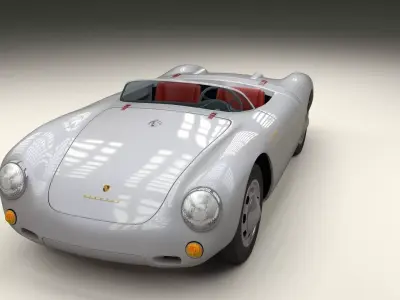 Porsche 550 Spyder 3D model