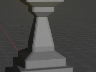 Totem Japones 3D model
