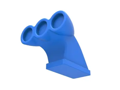 Air intake 2 Scale 1 to 25 3D print model