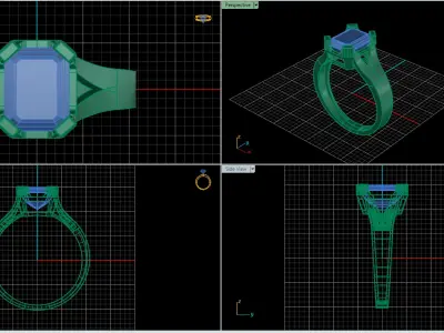 jewelry ring 179 3D print model