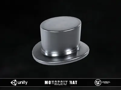 Monopoly Pieces 3D Model Pack
