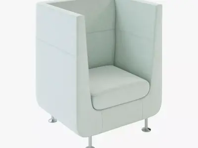 Hush Modular Seating 3D model