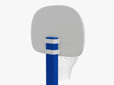 Basketball play Set 3D model