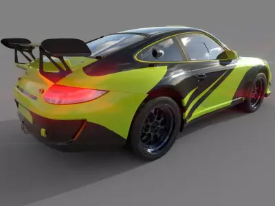 Porsche 911 GT3 RS 2017 3D model
