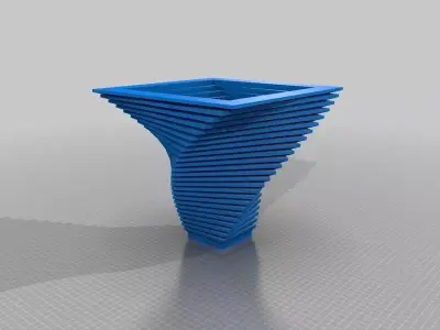Arrayed Vase Free 3D print model 5