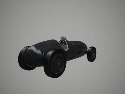 Race Car old style 3D model