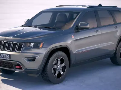 Jeep Grand Cherokee Trailhawk 2018 3D model