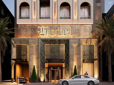 Arch Hotel 3D model
