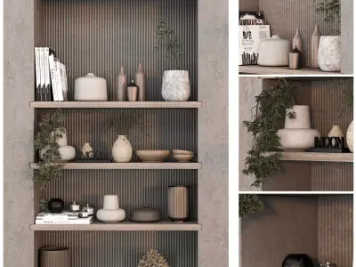 Decoration Set 02 3D model