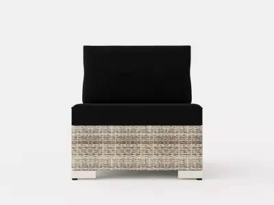 Bahamas Middle Module Low-poly 3D model