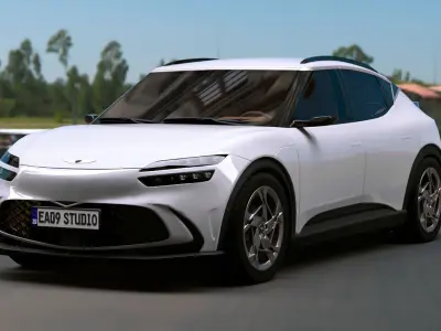 2025 Genesis GV60 3D model