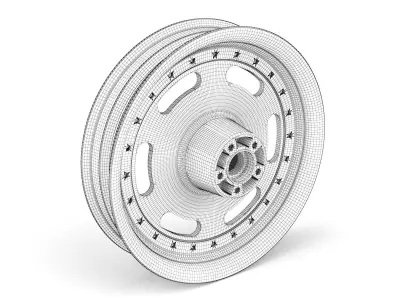 Steel rim 11 3D model
