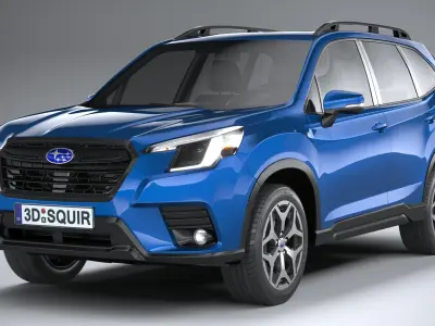 Subaru Forester 2023 3D model