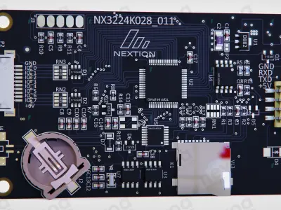 Human Machine Interface - NX3224K028 - Nextion 3D model