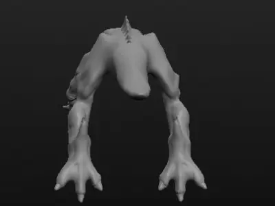 Fantasy Lizard 3D model